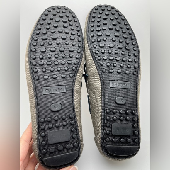 NEW* Alton Lane Custom Made Linen  Loafers Moccasins Slip-ons Size 42 US 8.5/9 - Picture 7 of 8